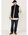 Image #2 - Hawx Men's FR Solid Zip-Front Insulated Work Vest, Navy, hi-res