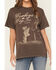 Image #3 - Merch Traffic Women's Kelsea Ballerini Cowboys Cry Too Short Sleeve Graphic Tee, Brown, hi-res