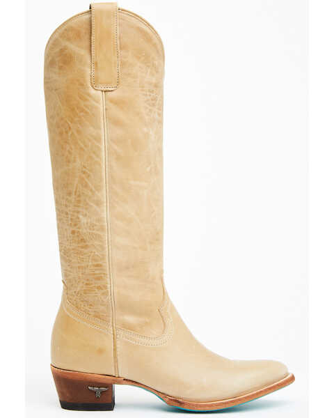 Image #2 - Lane Women's Plain Jane Western Boots - Round Toe, Caramel, hi-res