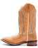 Image #3 - Laredo Women's Lad Tan Western Boots - Broad Square Toe, Tan, hi-res