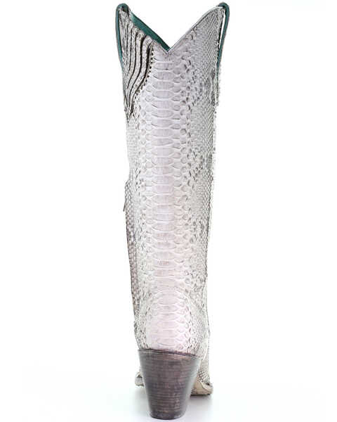 Image #4 - Corral Women's Python Tall Western Boots - Snip Toe, Python, hi-res