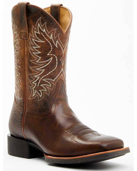 Image #1 - Cody James Men's Xero Gravity Unit Outsole Western Performance Boots - Broad Square Toe, Brown, hi-res