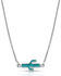 Montana Silversmiths Women's Two Sides To Every Cactus Necklace, Silver, hi-res