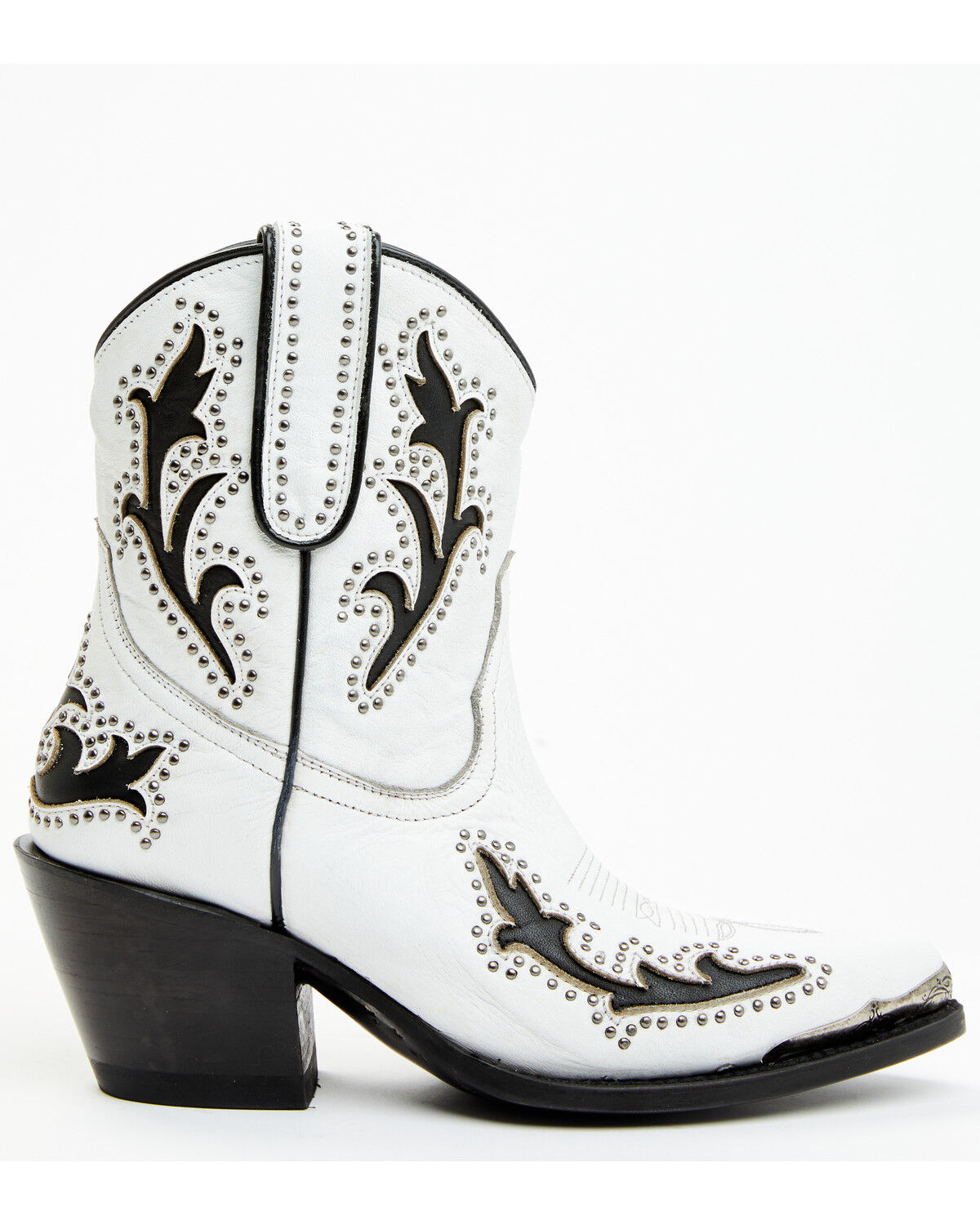 Image #2 - Idyllwind Women's Fiore Booties - Round Toe, White, hi-res