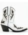 Image #2 - Idyllwind Women's Fiore Booties - Round Toe, White, hi-res
