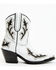 Image #2 - Idyllwind Women's Fiore Booties - Pointed Toe , White, hi-res