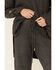 Free People Women's Around The Clock Jogger Sweatpants, Charcoal, hi-res