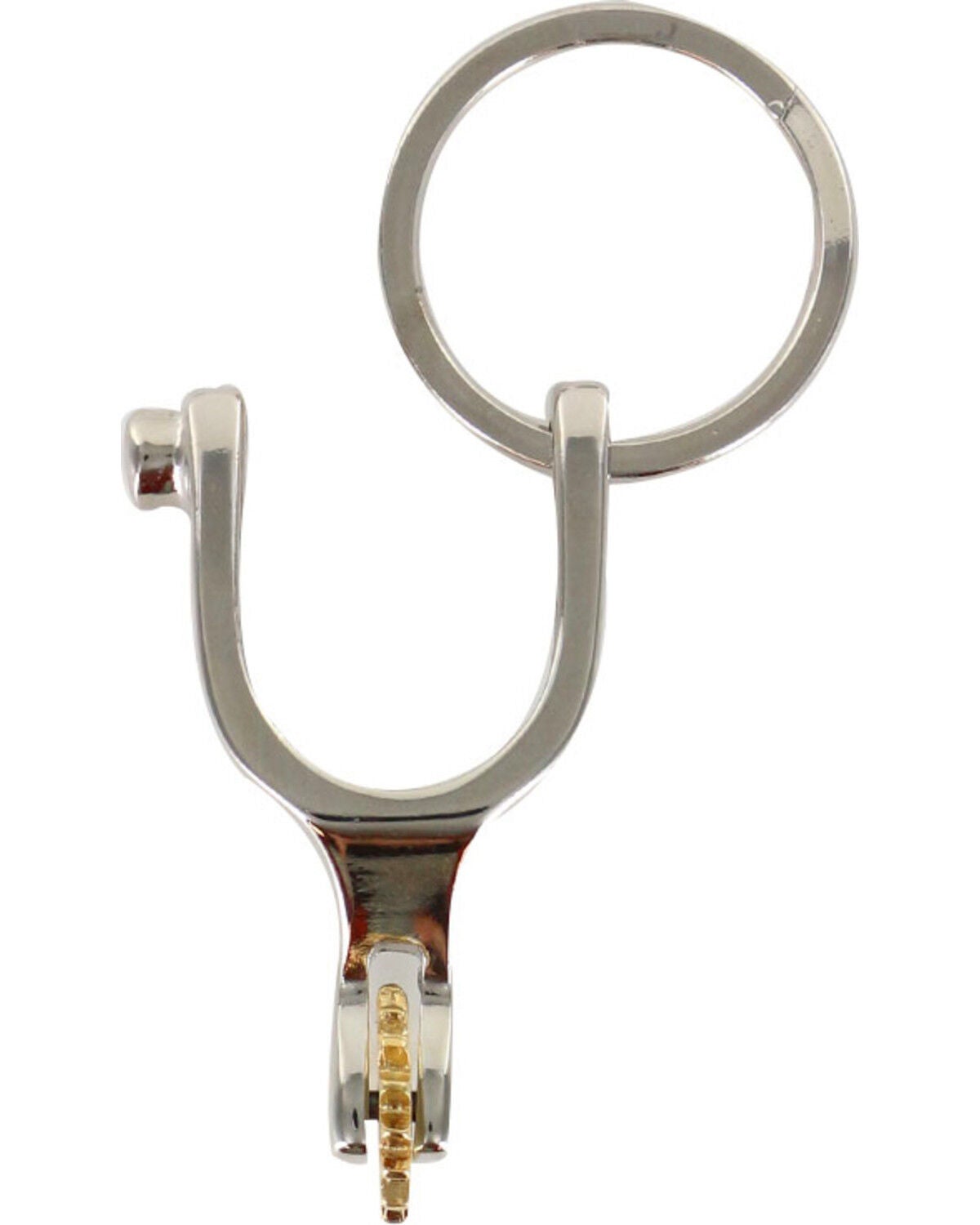 Cody James Spinning Spur Keychain, Silver, hi-res