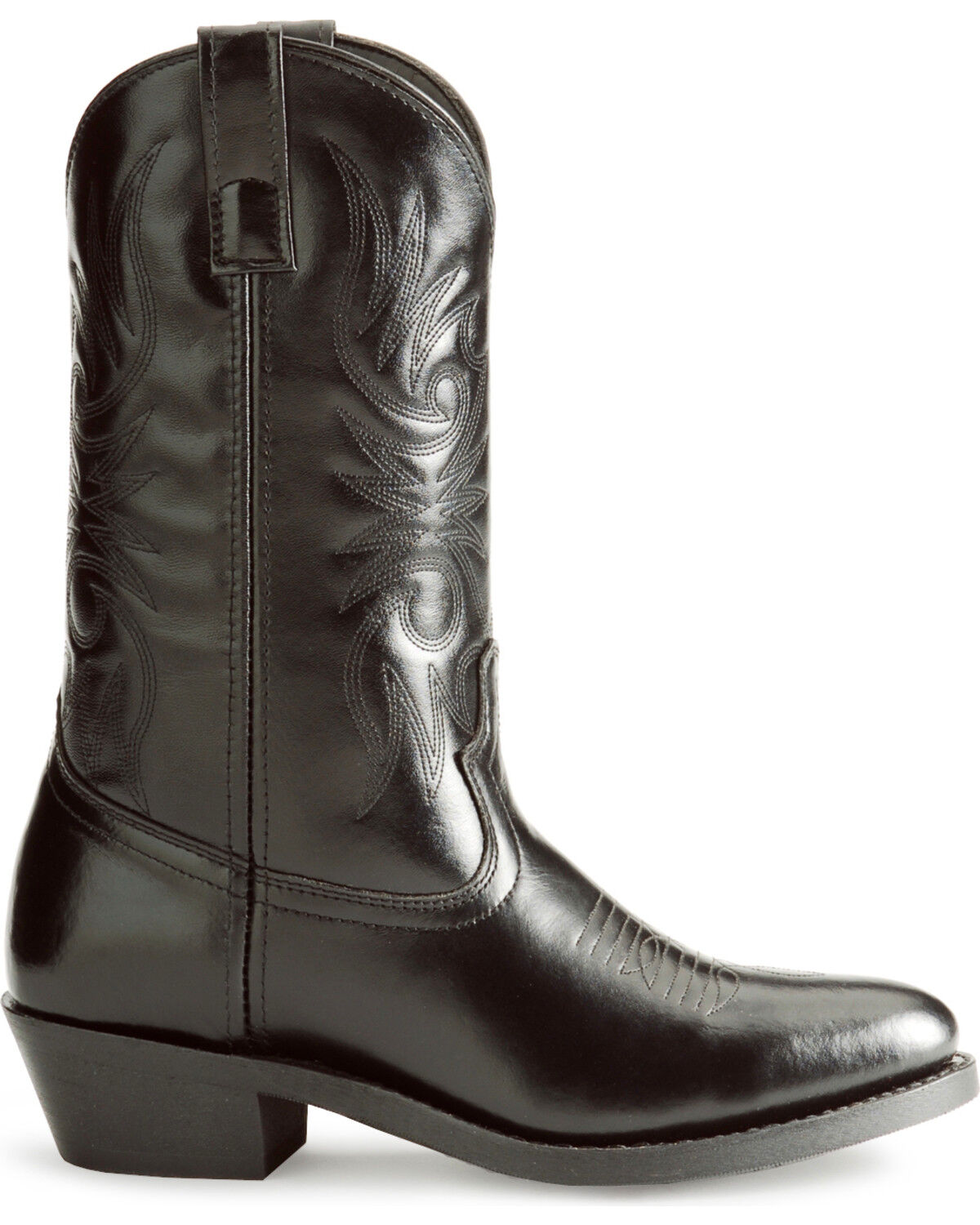 Image #2 - Laredo Men's Western  Boots - Round Toe, Black, hi-res