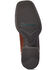 Image #5 - Ariat Men's Sport Knockout Western Performance Boots - Broad Square Toe, Dark Brown, hi-res