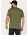 Image #4 - Browning Men's Americana Short Sleeve Graphic T-Shirt, Olive, hi-res