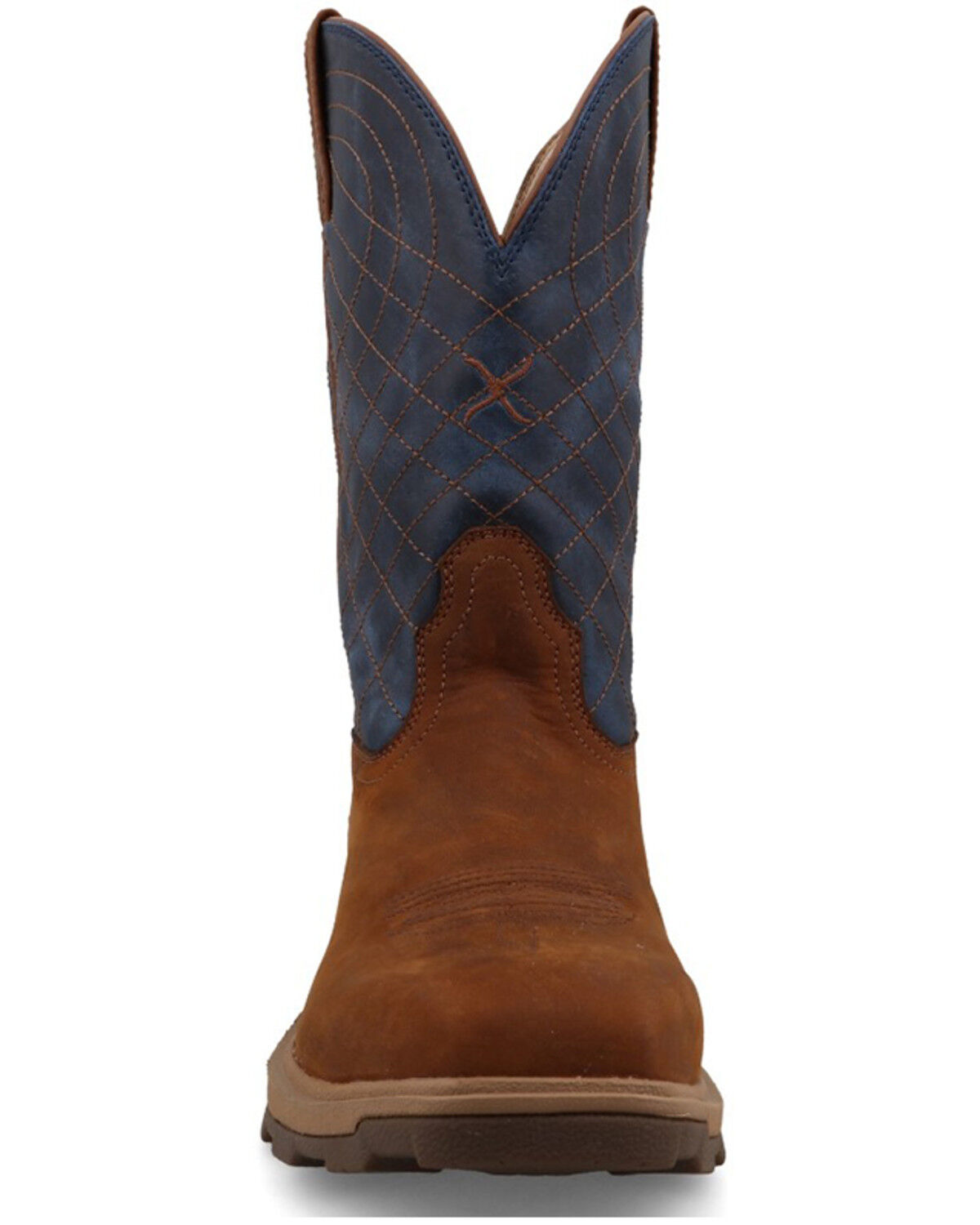 Image #4 - Twisted X Men's 11" UltraLite X™ Work Boots - Nano Toe, Brown, hi-res