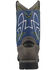 Dan Post Men's 11" Storm Surge Waterproof Western Work Boots - Composite Toe , Blue, hi-res
