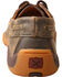 Image #6 - Twisted X Little Girls' Boat Shoe Driving Mocs, Brown, hi-res