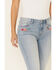 Image #4 - Driftwood Women's Flower Power Flare Leg Jeans, Blue, hi-res