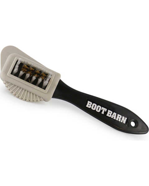 Image #1 - Boot Barn® Suede and Welt Cleaning Brush, Black, hi-res