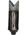 Image #5 - Corral Women's Glitter Fringe Western Boots - Snip Toe, Black/white, hi-res