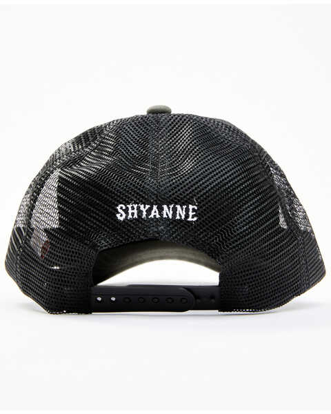 Image #3 - Shyanne Women's Hiking Is For Cowgirls Mesh-Back Ball Cap, Olive, hi-res