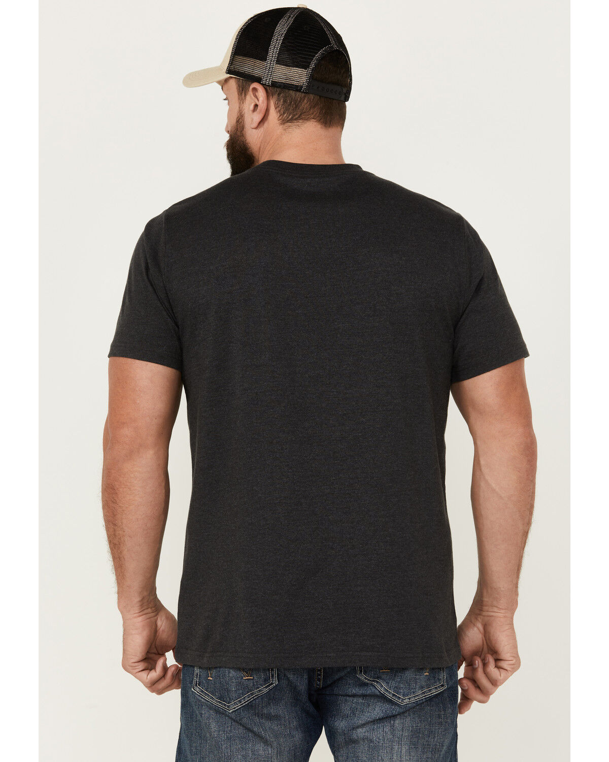 Image #4 - Brothers and Sons Men's Outlook Eagle Short Sleeve Graphic T-Shirt, Black, hi-res