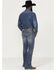 Image #3 - Cody James Men's Peacemaker Stretch Regular Bootcut Jeans, Dark Medium Wash, hi-res