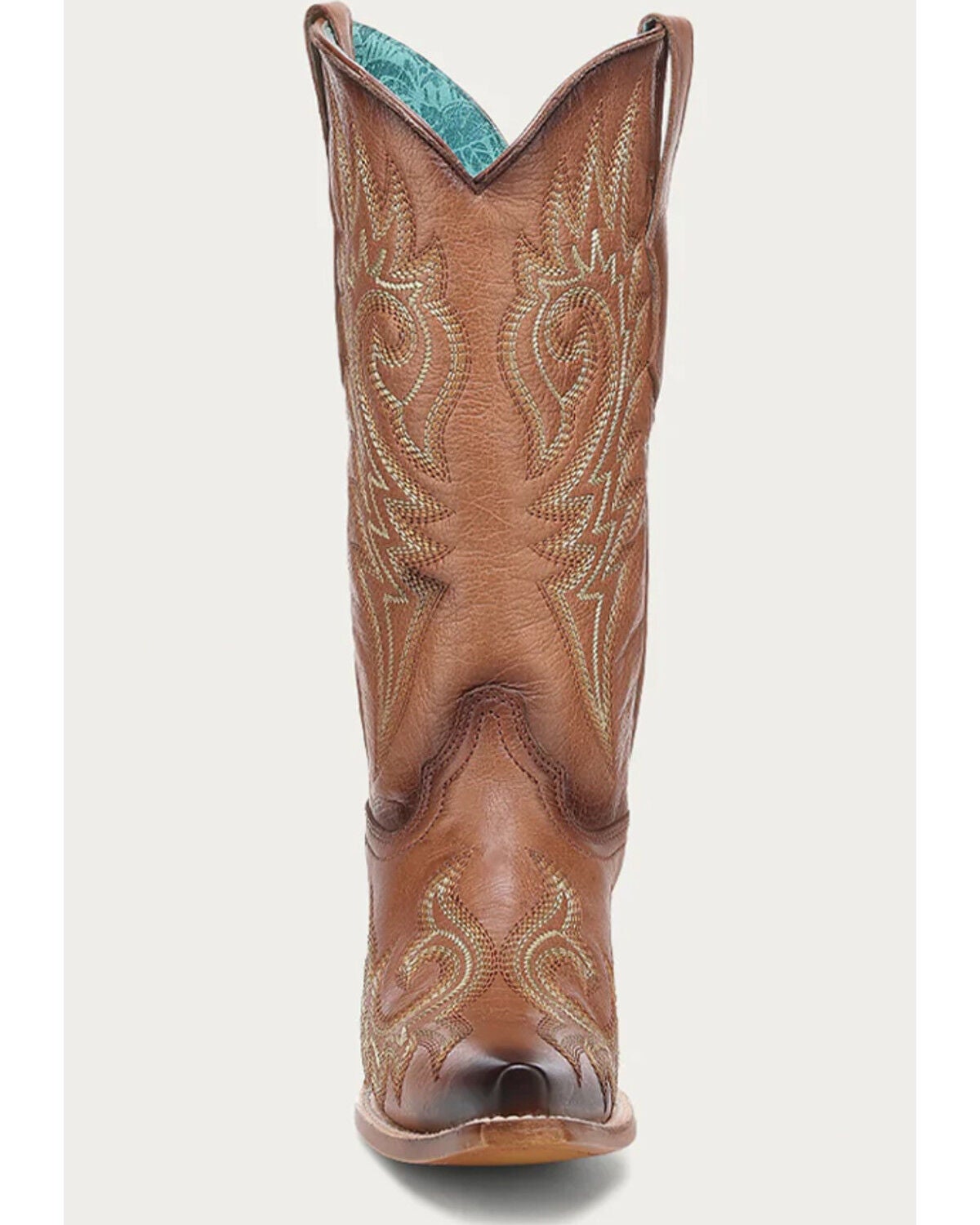 Image #3 - Corral Women's Shedron Flames Western Boots - Snip Toe, Brown, hi-res