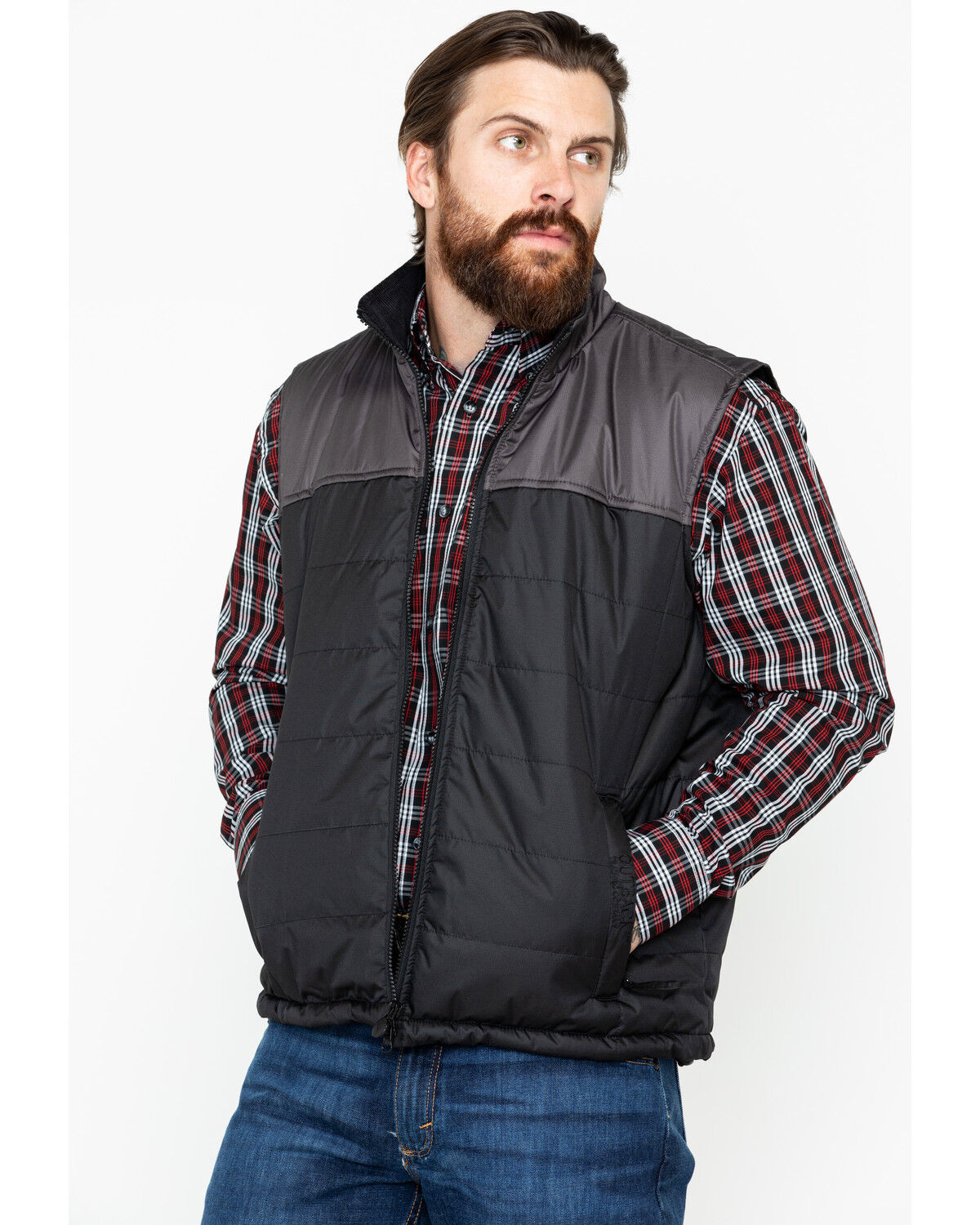 Image #1 - Outback Trading Co. Men's Jericho Vest, Black, hi-res