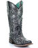 Image #1 - Corral Women's Glitter Inlay Western Boots - Square Toe, , hi-res