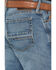 Image #4 - Ariat Men's M2 Prince Arcadia Medium Wash Relaxed Bootcut Stretch Denim Jeans, Medium Wash, hi-res
