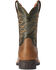 Image #3 - Ariat Boys' Firecatcher Alflafa Western Boots - Broad Square Toe, Brown, hi-res