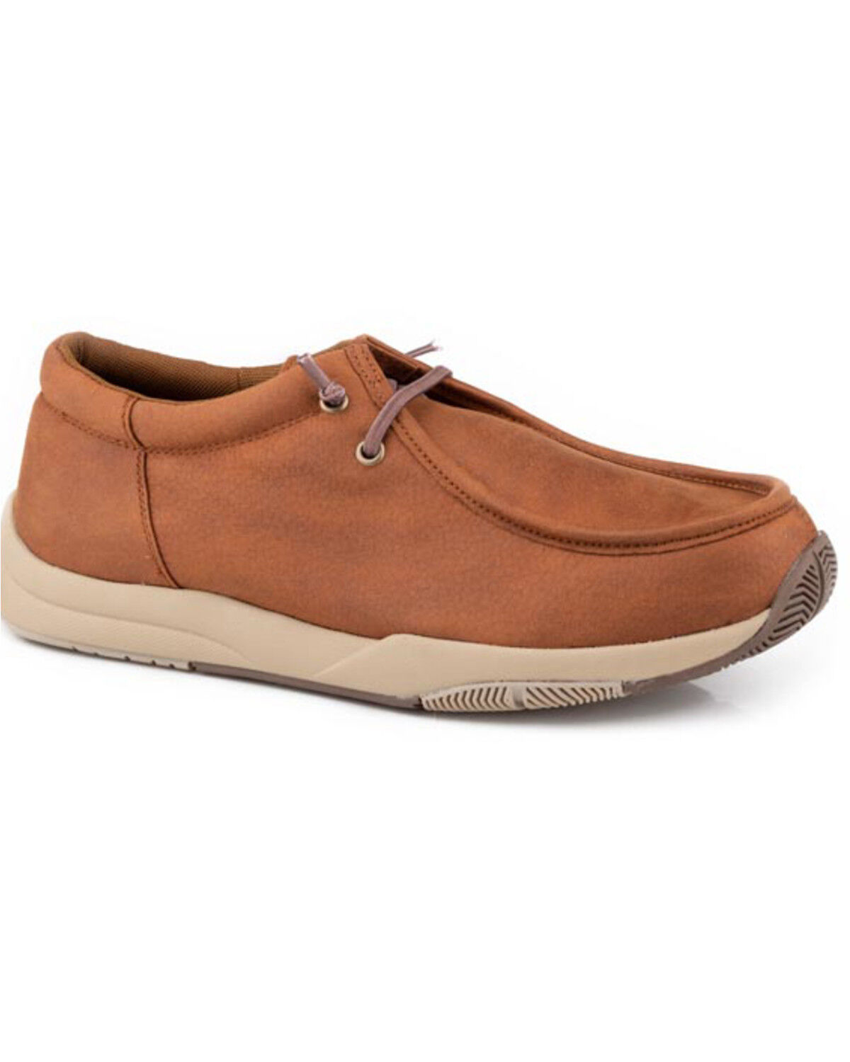 Image #1 - Roper Men's Clearcut Low Casual Shoes - Moc Toe, Brown, hi-res
