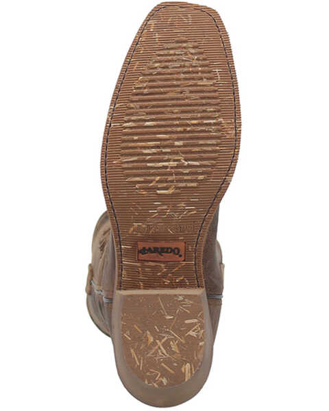 Image #7 - Laredo Men's Nico Western Boots - Square Toe, Taupe, hi-res
