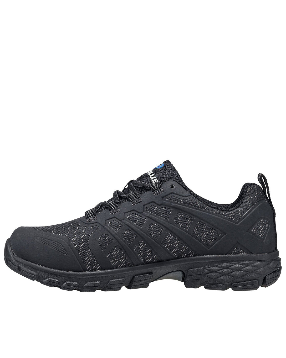 Image #3 - Nautilus Men's Stratus Work Shoes - Alloy Toe, Black, hi-res