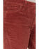 Image #2 - Wrangler Girls' Corduroy Stretch Flare Jeans, Rust Copper, hi-res