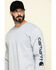 Image #8 - Carhartt Men's Loose Fit Heavyweight Long Sleeve Logo Graphic Work T-Shirt, Hthr Grey, hi-res