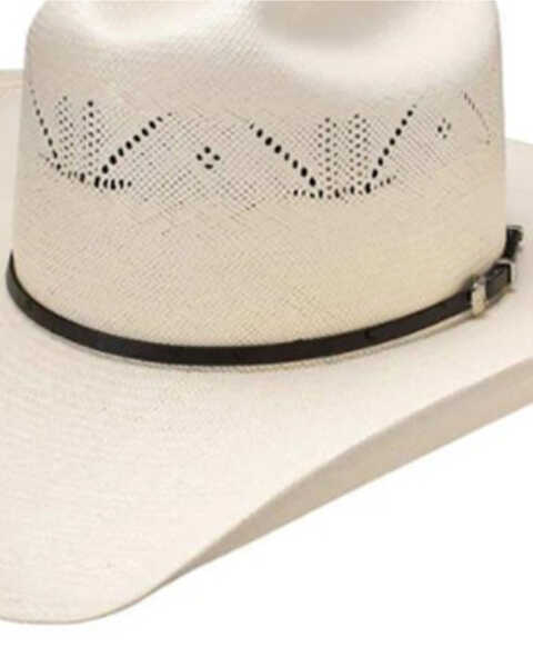 Resistol Men's George Strait Condigo Straw Cowboy Hat , Natural, hi-res