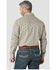 Image #2 - Wrangler 20X Men's FR Southwestern Geo Print Long Sleeve Pearl Snap Western Work Shirt, Tan, hi-res
