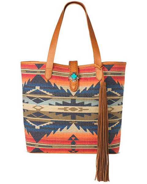 Ariat Women's Southwestern Conceal Carry Tote Bag, Multi, hi-res