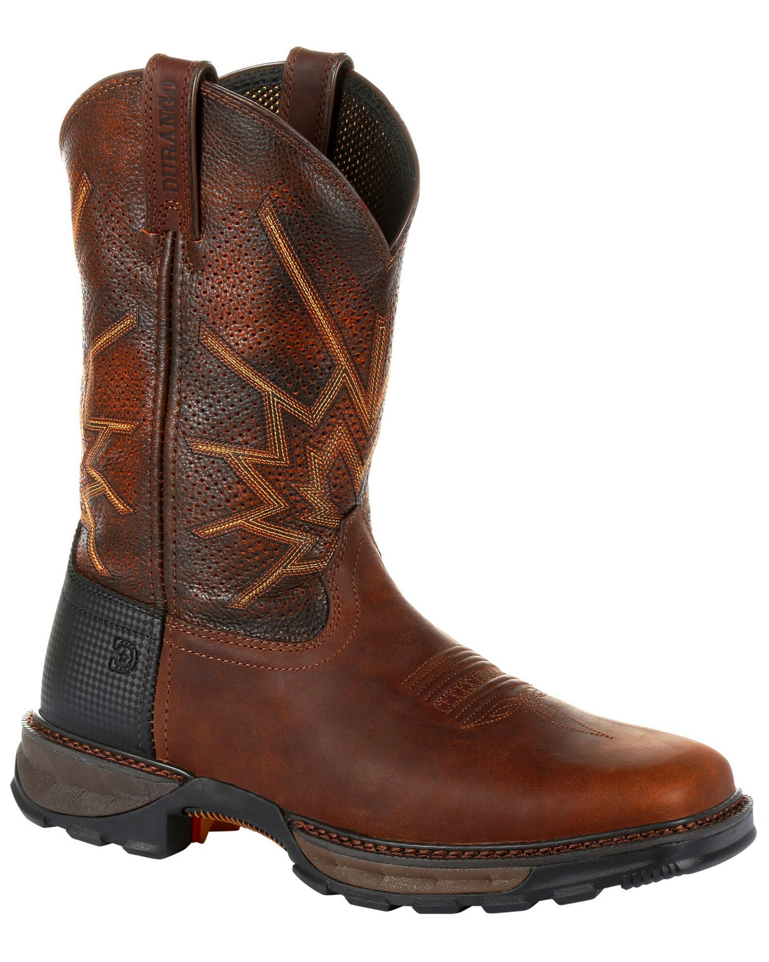 Durango Men s Maverick XP Ventilated Western Work Boots Square Toe