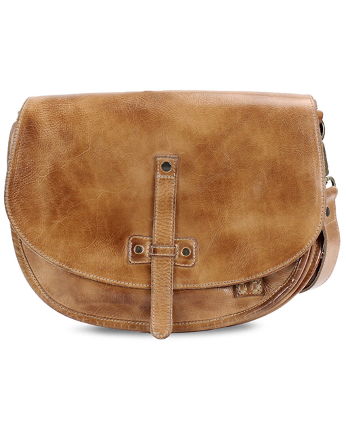 Bed Stu Women's Sequoia Crossbody Bag, Distressed Brown, hi-res