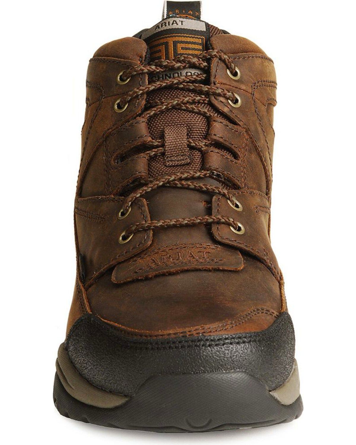 Image #5 - Ariat Men's Terrain H2O 5" Waterproof Work Boots - Soft Toe, Copper, hi-res