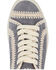 Image #6 - Frye Women's Ivy Crochet Low Lace Sneakers, Grey, hi-res