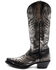 Image #3 - Ferrini Women's Masquerade Western Boots - Snip Toe, Silver, hi-res