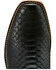 Image #4 - Ariat Men's Futurity Exotic Python Tall Western Boots - Square Toe, Black, hi-res