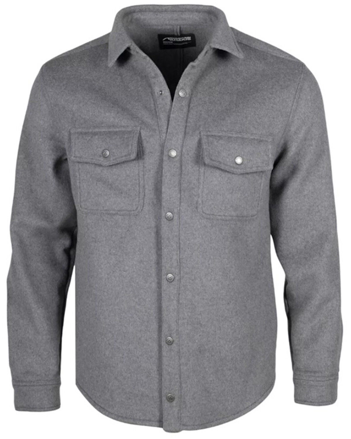 Image #1 - Mountain Khakis Men's Dover Wool Shirt Jacket, Grey, hi-res