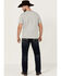 Image #3 - Hooey by Rock & Roll Denim Men's Double Barrel Dark Wash Relaxed Stack Bootcut Reflex Stretch Denim Jeans, Dark Wash, hi-res