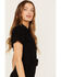 Show Me Your Mumu Women's Outlaw Romper, Black, hi-res