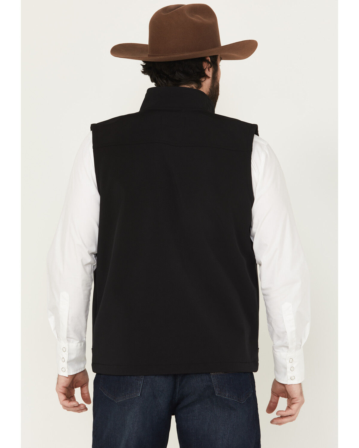 Image #4 - Cody James Men's Estacado Concealed Carry Softshell Vest, Black, hi-res