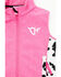 Image #2 - Cowgirl Hardware Toddler Girls' Cow Print Vest, Pink, hi-res