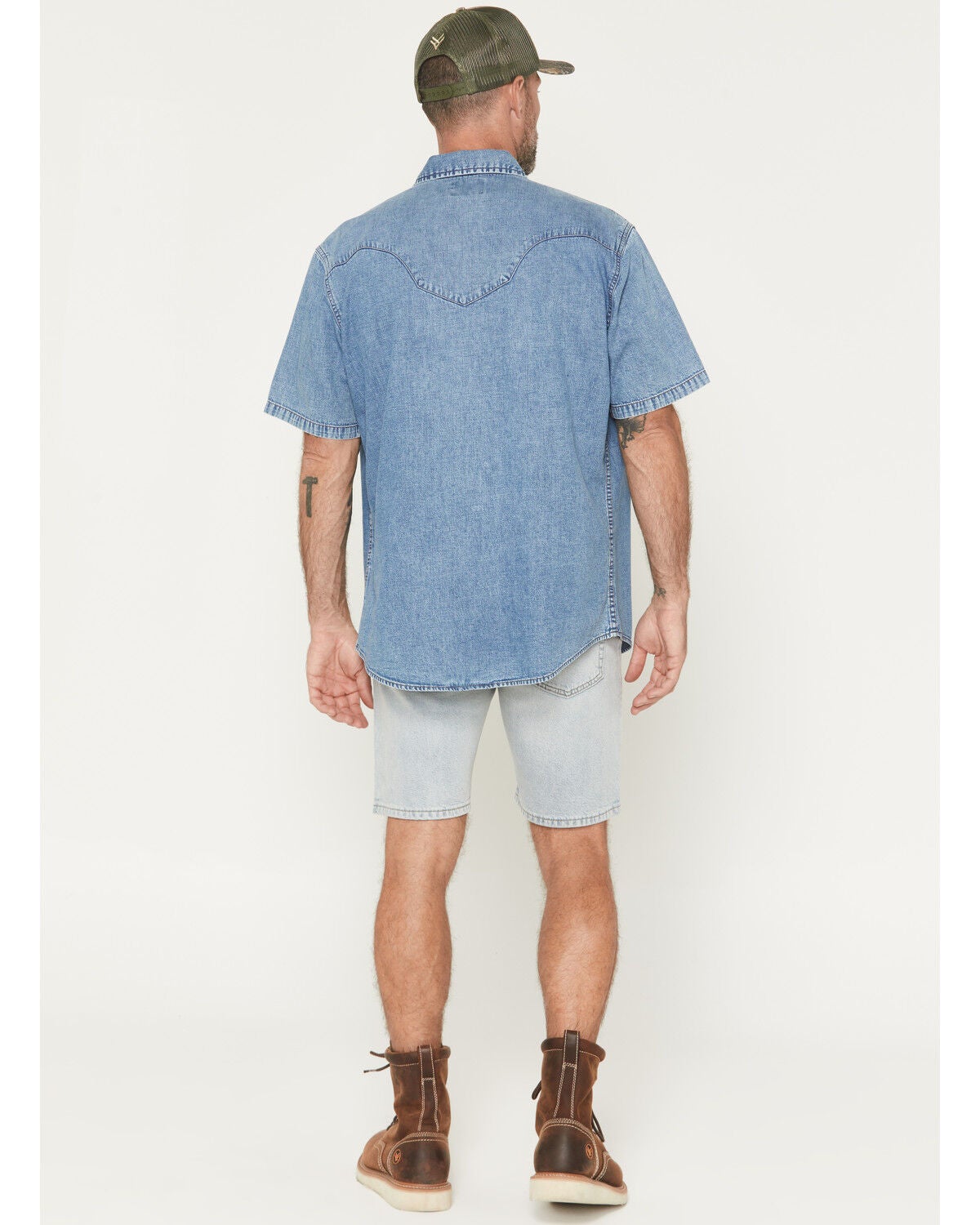 Image #3 - Levi's Men's 405 Need A Moment Light Wash 10" Stretch Denim Shorts, Light Wash, hi-res