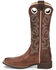 Image #3 - Justin Women's Western Boots - Broad Square Toe, Brown, hi-res